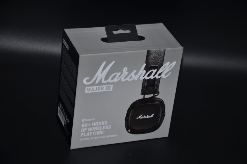 Marshall Major IV Bluetooth  Kopfhörer bei Anlieferung