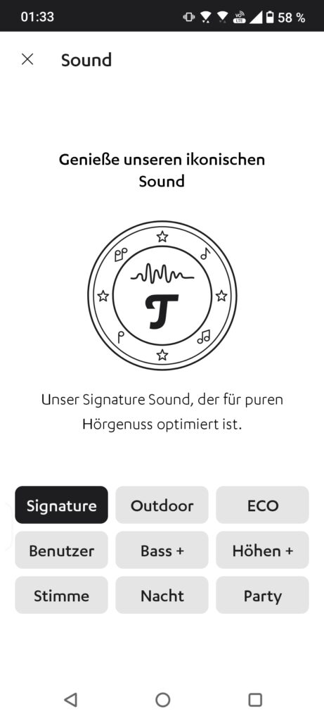 Teufel Go App Klangpresets für ROCKSTER NEO