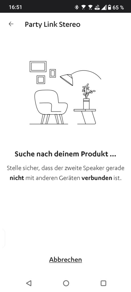 Teufel Go App Firmware-Einstellungen