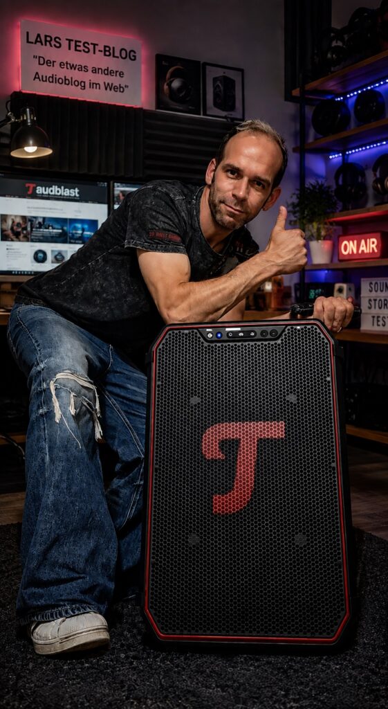 Teufel ROCKSTER NEO beim Hörtest im Lars-Test-Blog